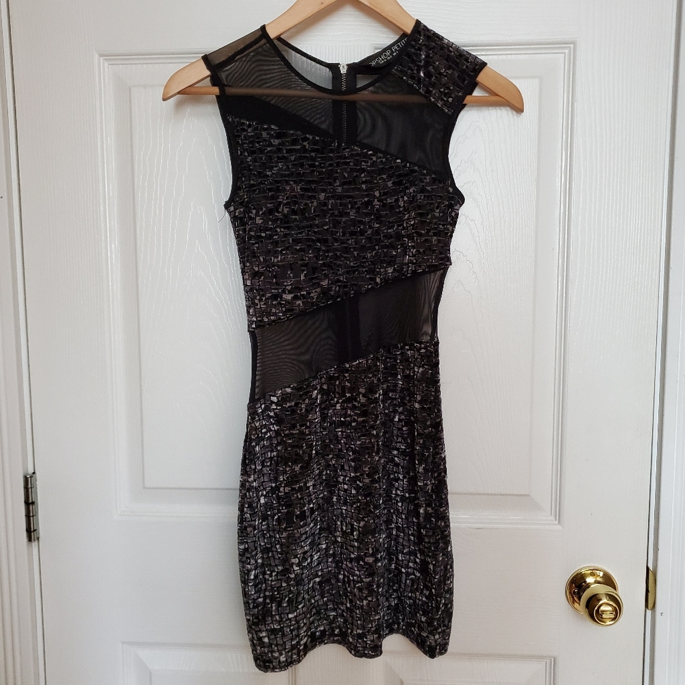Topshop Black Dress
